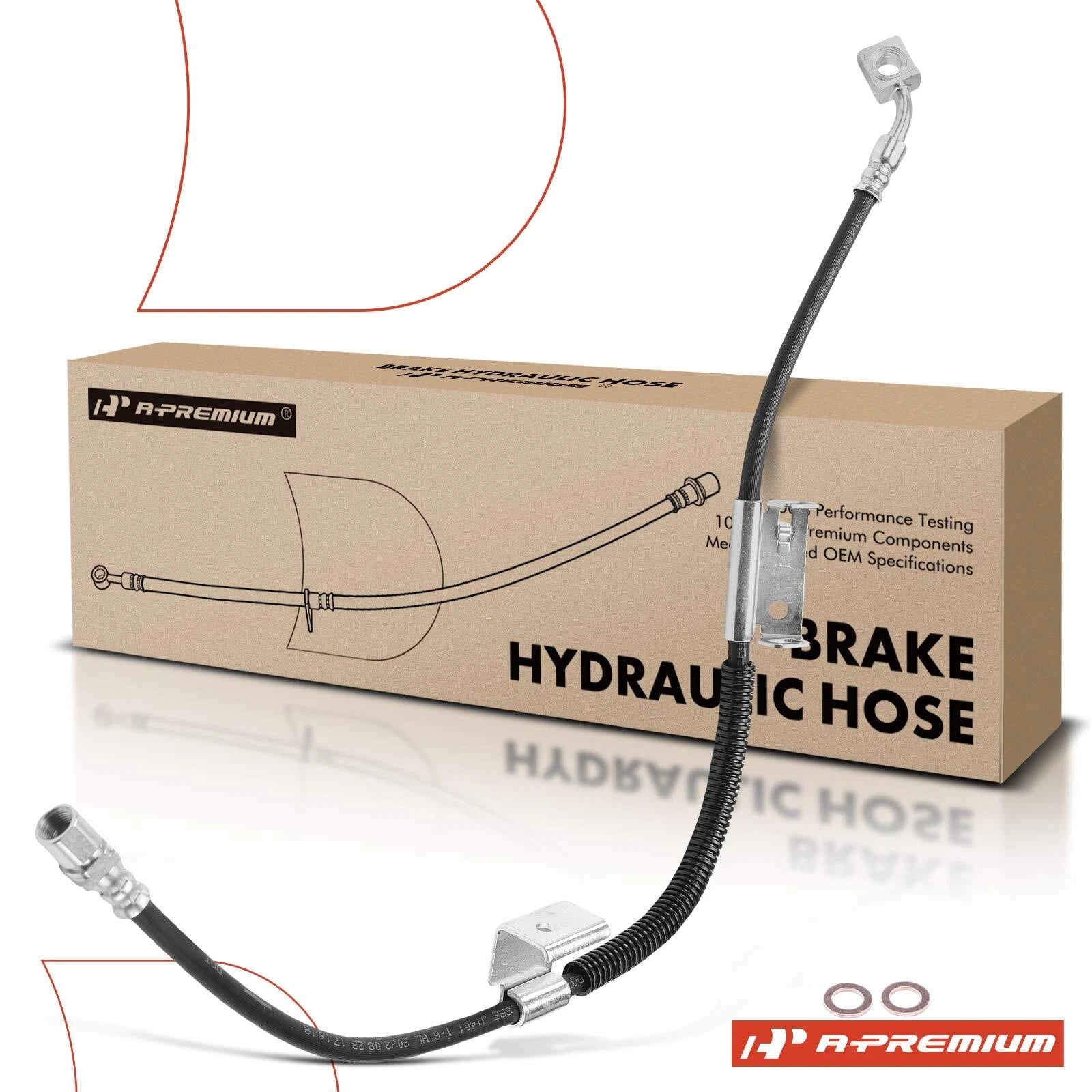 Front Left Brake Hydraulic Hose for Chevy Express 1500 (2003–2009)