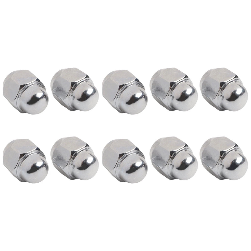 Set of 10 Wheel Nuts for Hyundai Kia Elantra (2011–2023) Carbon Steel 1.5