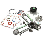 Set of 4 Timing Chain Oil Pump Water Pump Cover Gaskets for Jeep Dodge (1999–2004)