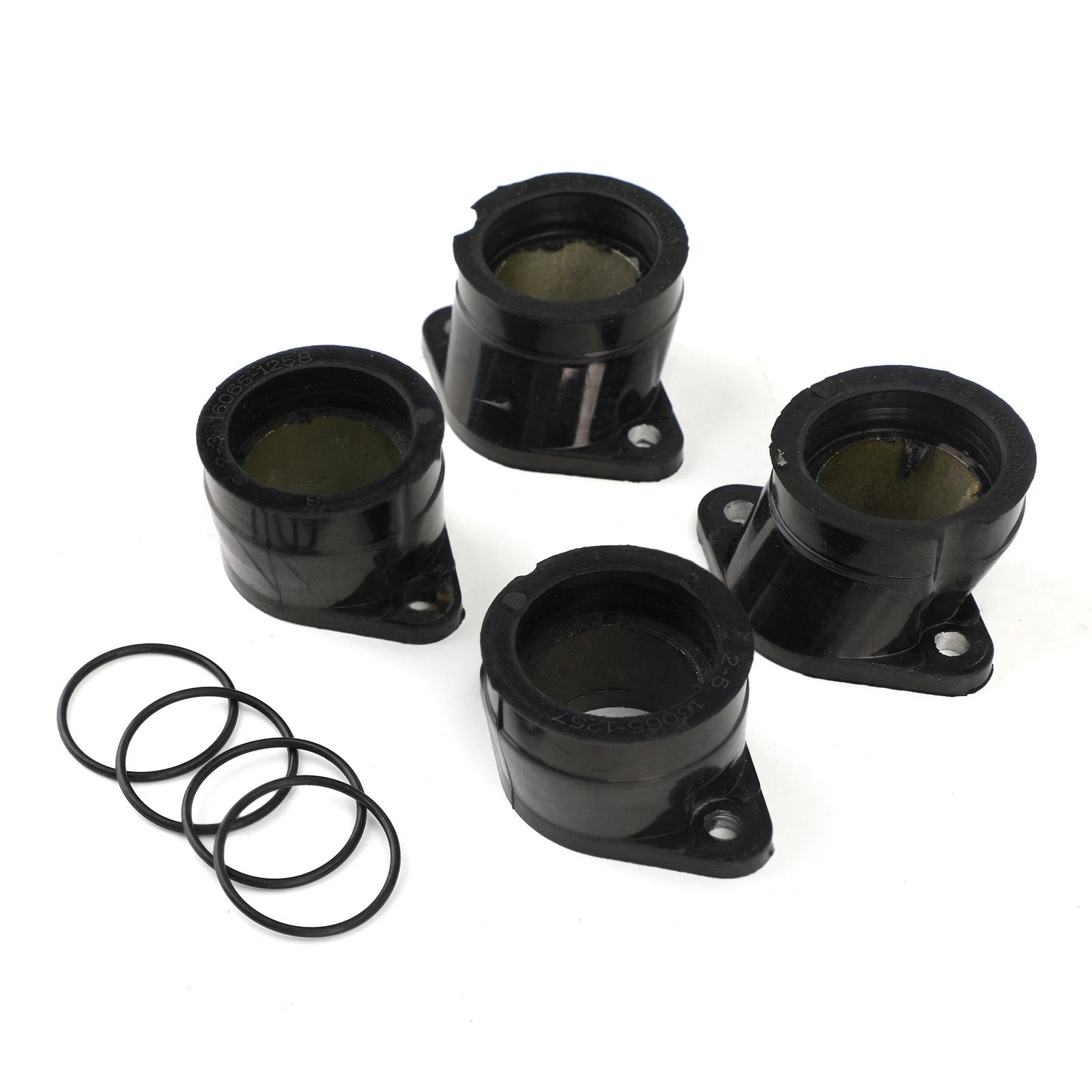 Carburetor Intake Boots for Kawasaki ZR750 (16065-1256, 16065-1257, 16065-1258)