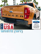 Tailgate Letters ABS Plastic Inserts Inlay for Ford Ranger (2019–2023)