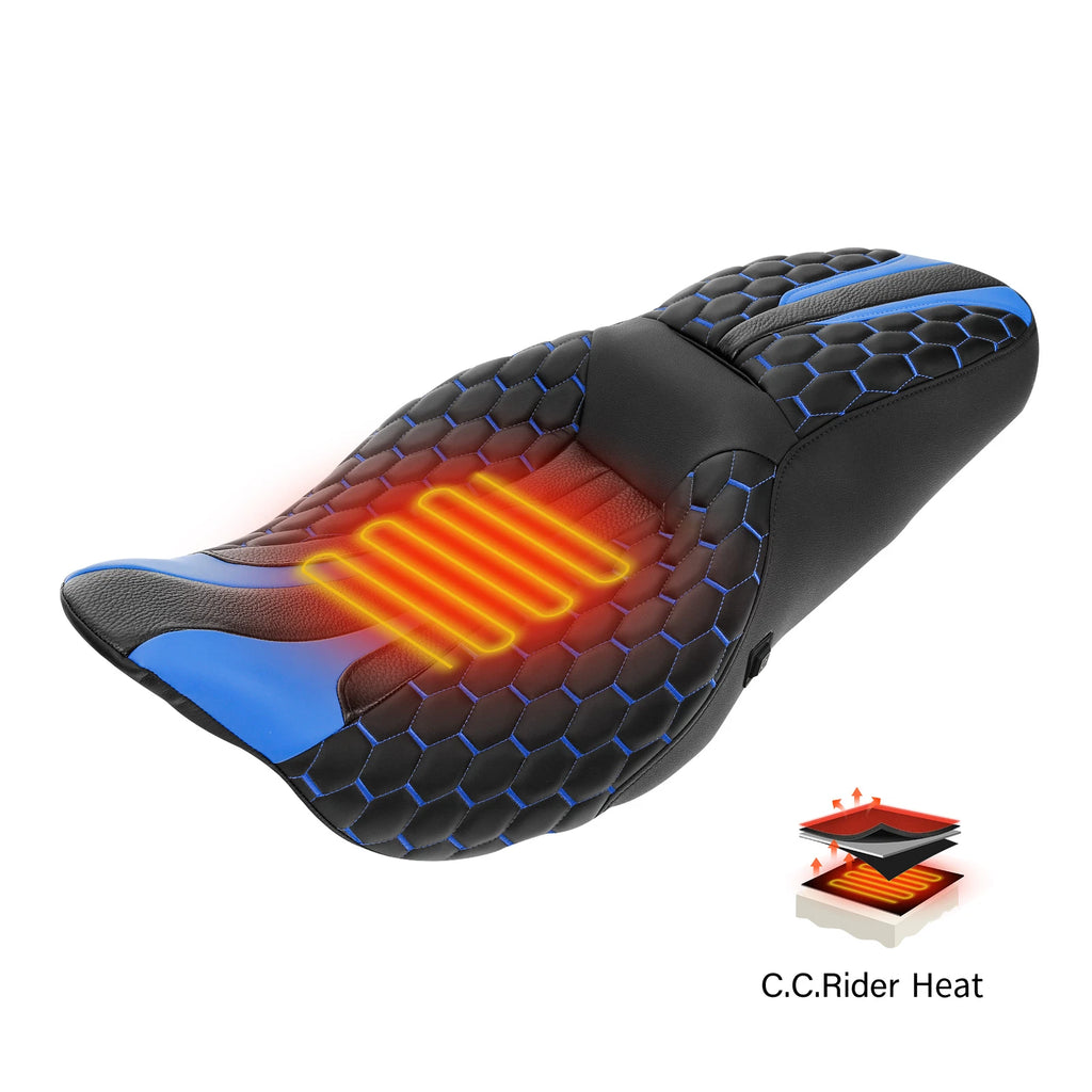 Heated Seats for Harley Touring Street Road King Glide (2009–2023)
