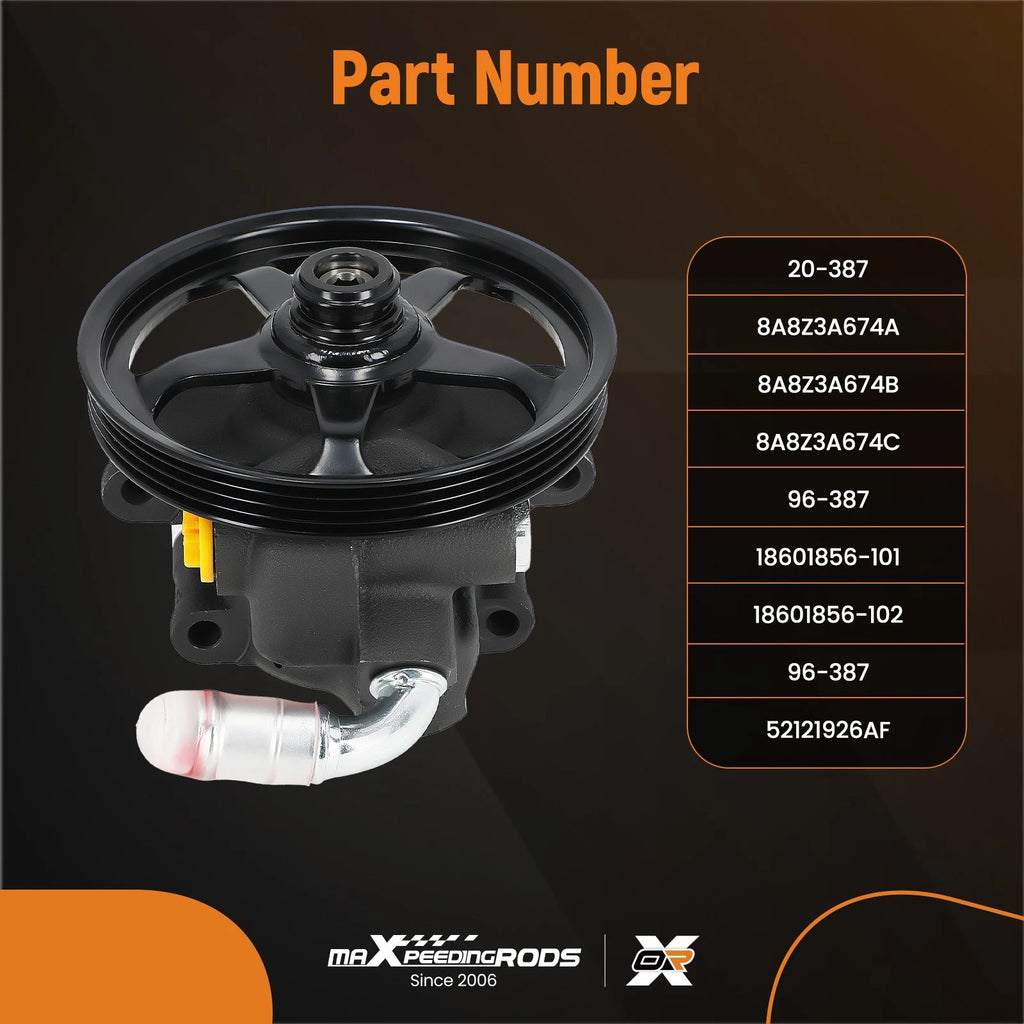 Power Steering Pump for Ford Flex Taurus MKS MKT (2009–2015)