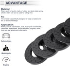 Set of 5 Oil Seal Rotary Shaft Seals for Various Applications (50x100x12mm)