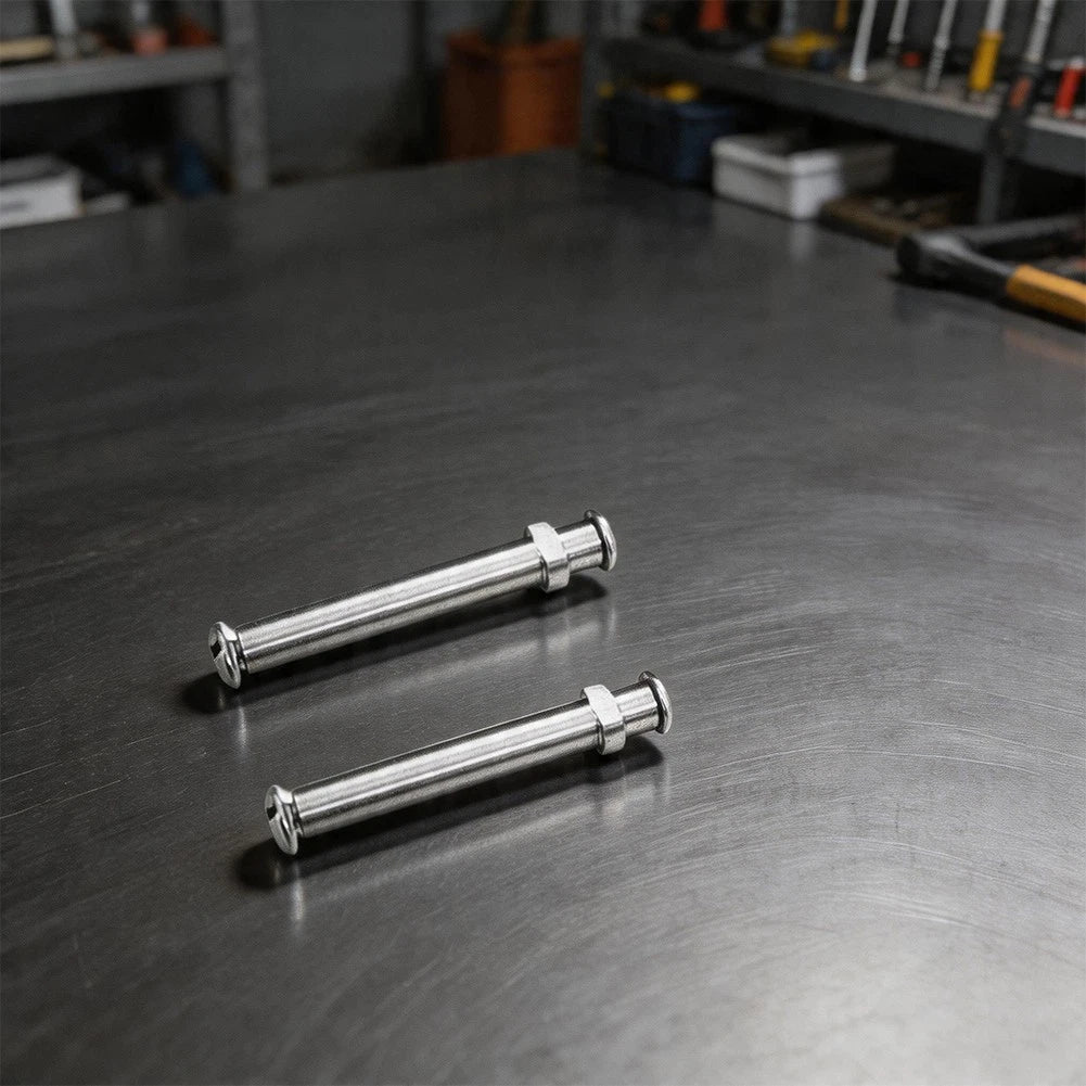 4mm x 28.9mm Stainless Steel Fishing Reel Rocker Shaft for DIY Builds
