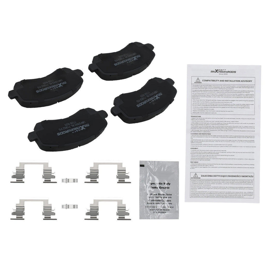 Front Ceramic Brake Pads Kit for Chrysler Sebring (2001-2005)