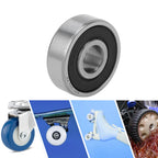 Deep Groove Ball Bearing 6301DDU for Scooter Skateboard (12x37x12mm)
