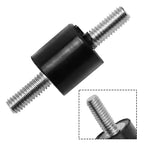 Vibration Isolator Damper for Compact Vehicles (Black/Silver Tone)