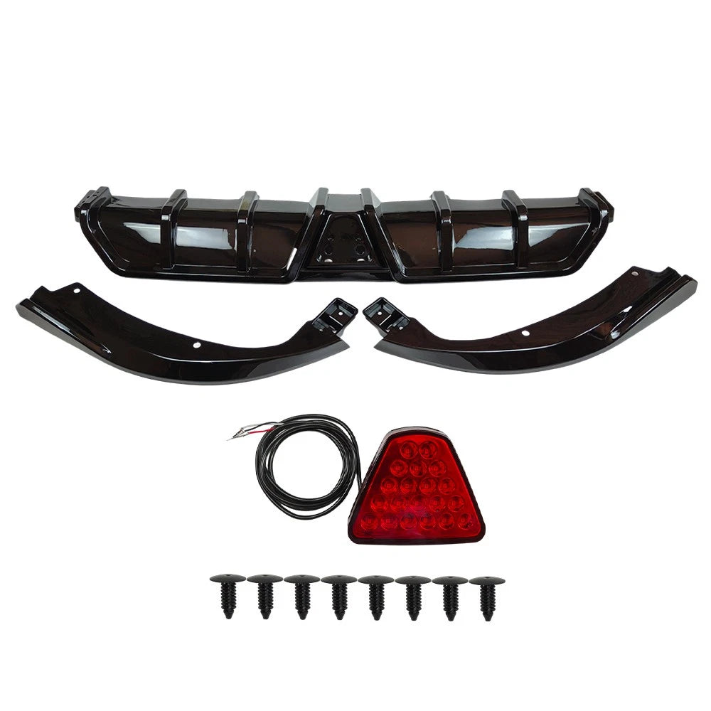 Diffuser Kit with LED Light for Honda Civic Sedan (2016–2021)