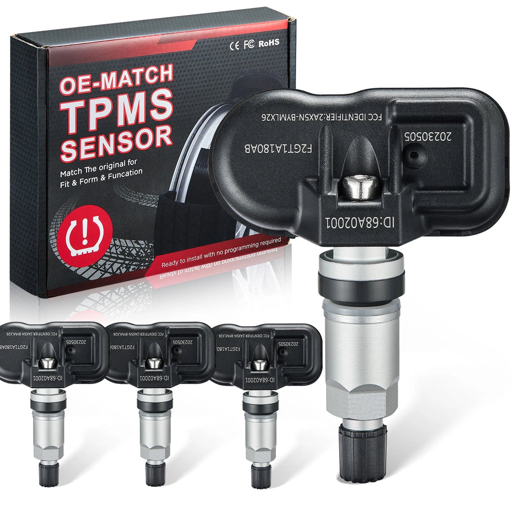 TPMS Tire Pressure Sensors for 2021–2023 Ford Transit 2.0L (4-Pack)