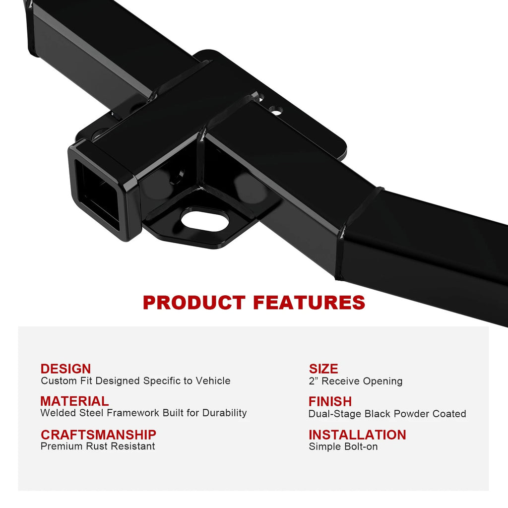 2 Inch Trailer Hitch Receiver for Honda CR-V (2007-2011)