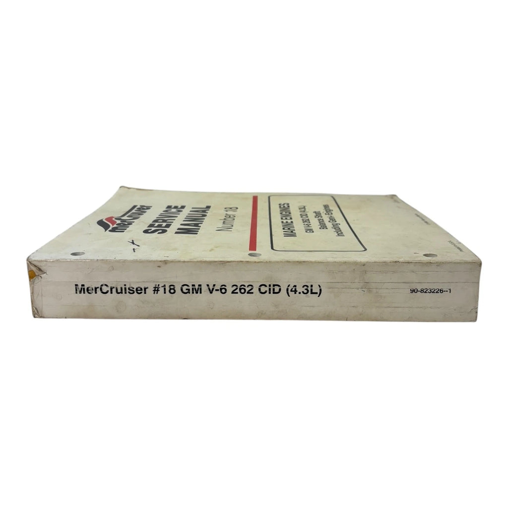 Service Manual #18 for MerCruiser GM V-6 262 CID (1996)