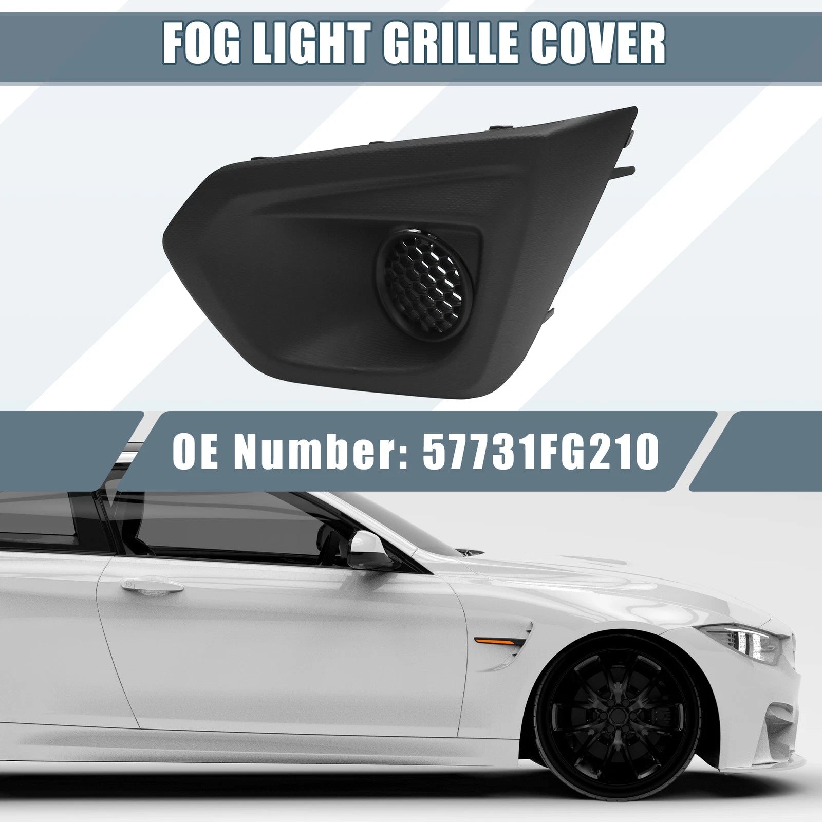 Fog Light Grille Cover Trim for Subaru Impreza (2012–2014)