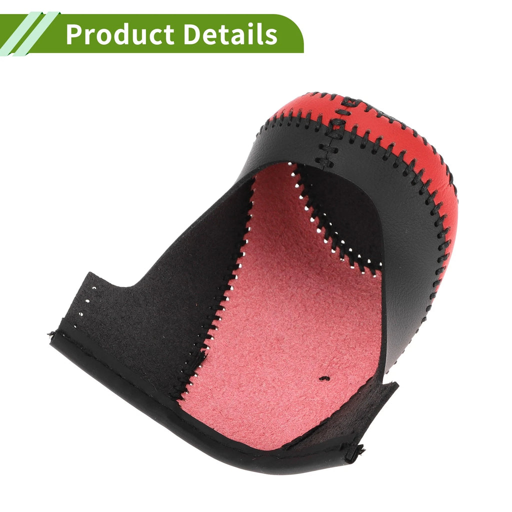1 Pc Gear Shift Knob Cover for Chevrolet Malibu (2016–2020) Red Black