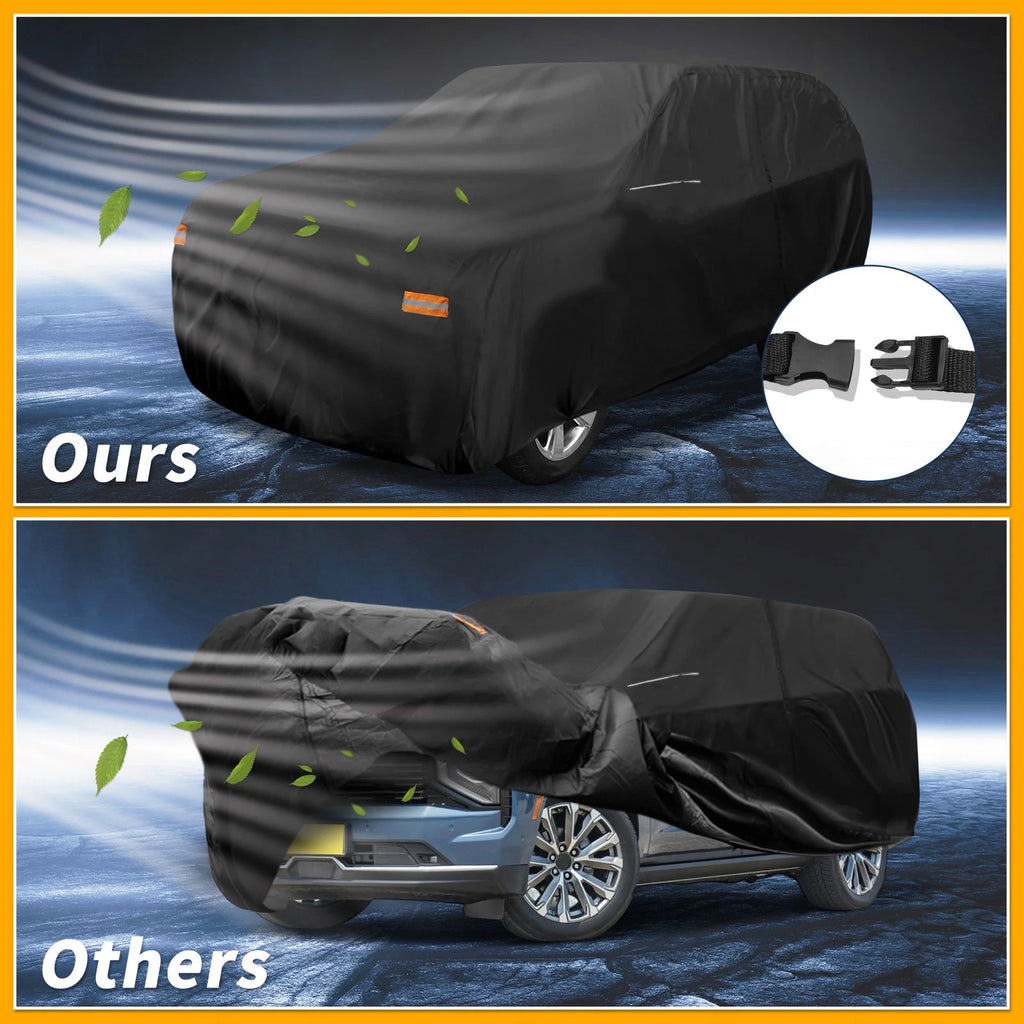Car Cover Waterproof All Weather for Chevrolet Tahoe (2000–2023) 210D-PU