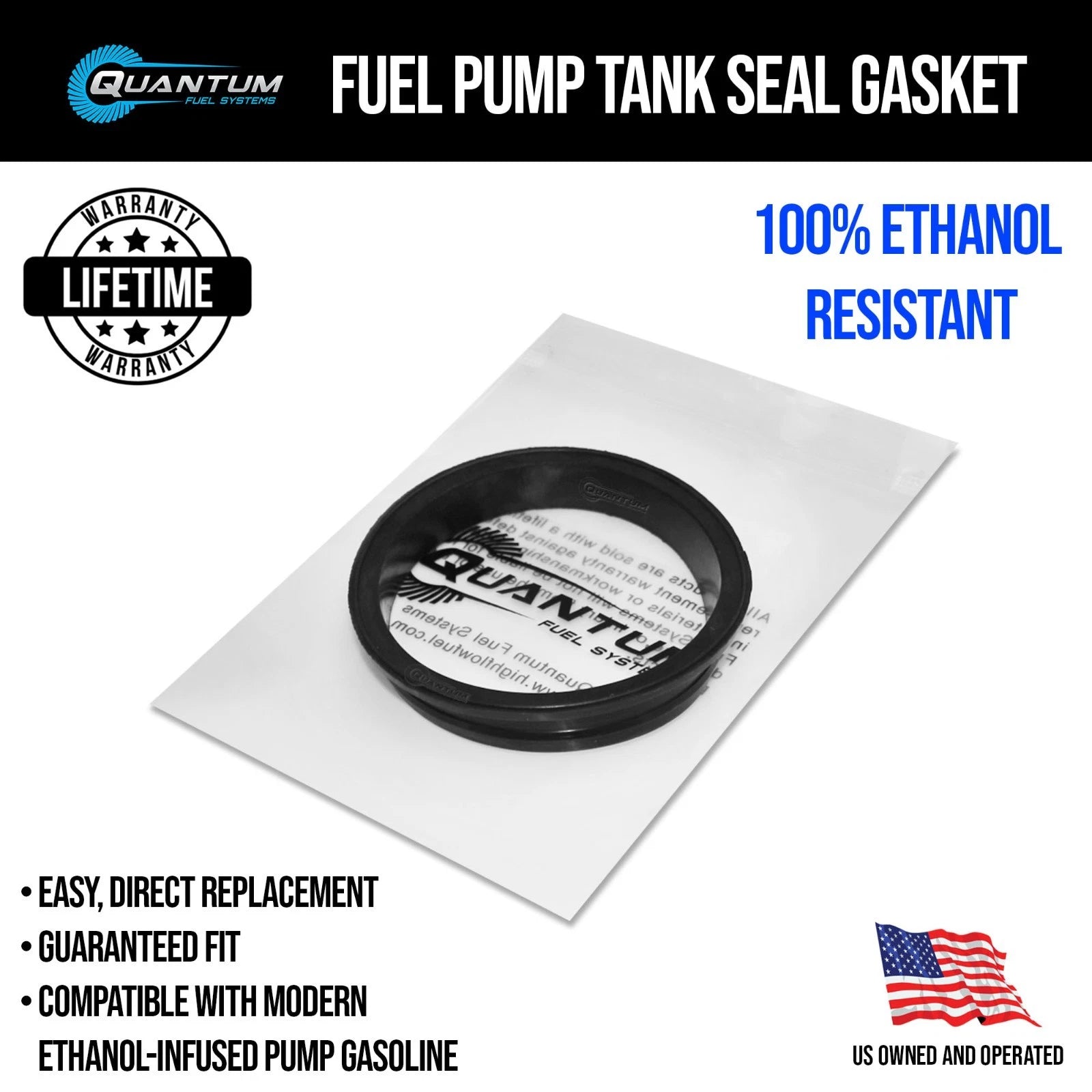 QFS fuel pump tank seal for BMW K1200 GT/LT/RS (1996–2009)