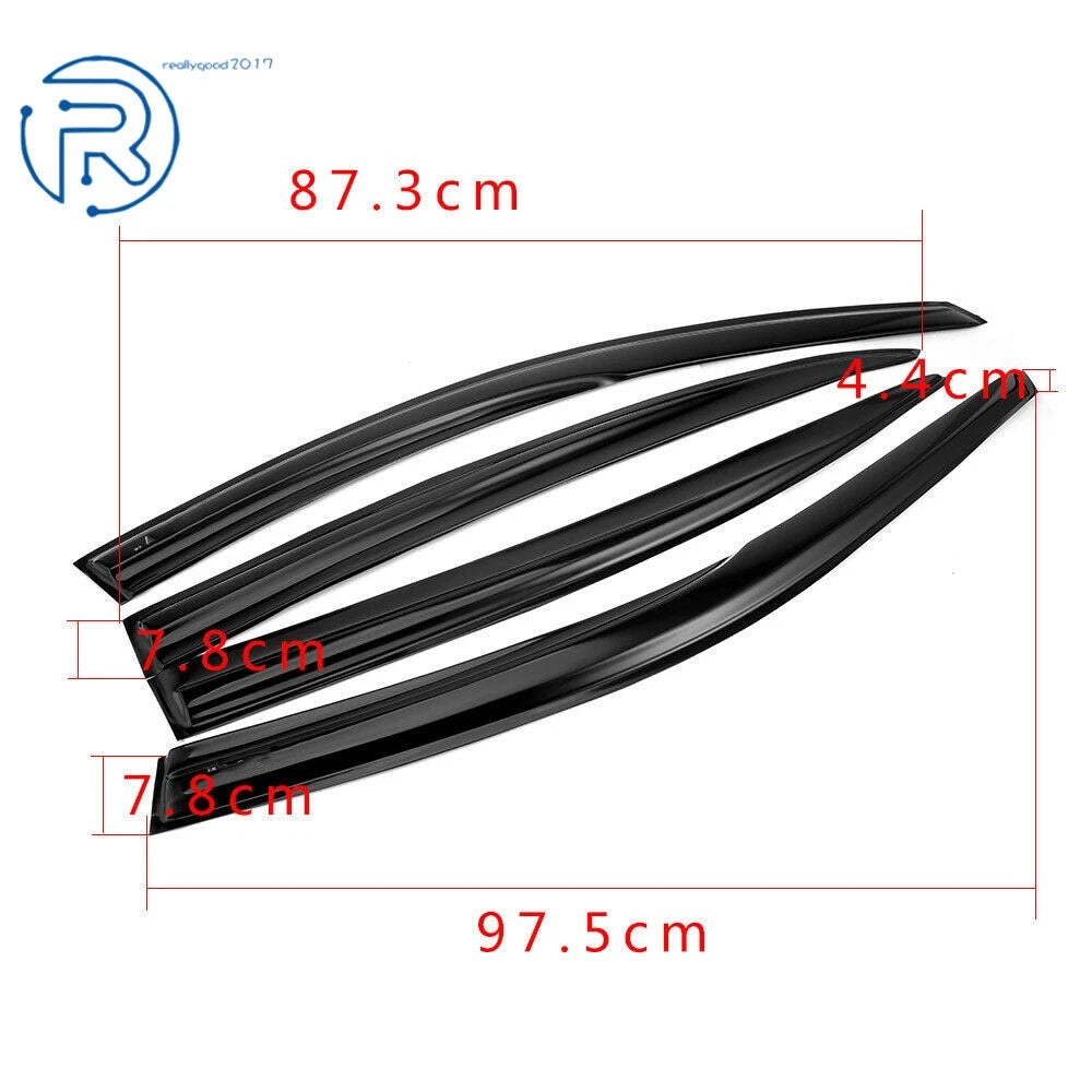 Window Visors Rain Guards for Honda Accord 2008-2012