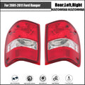 Set of 2 Chrome Tail Lights for Ford Ranger (2001–2011)