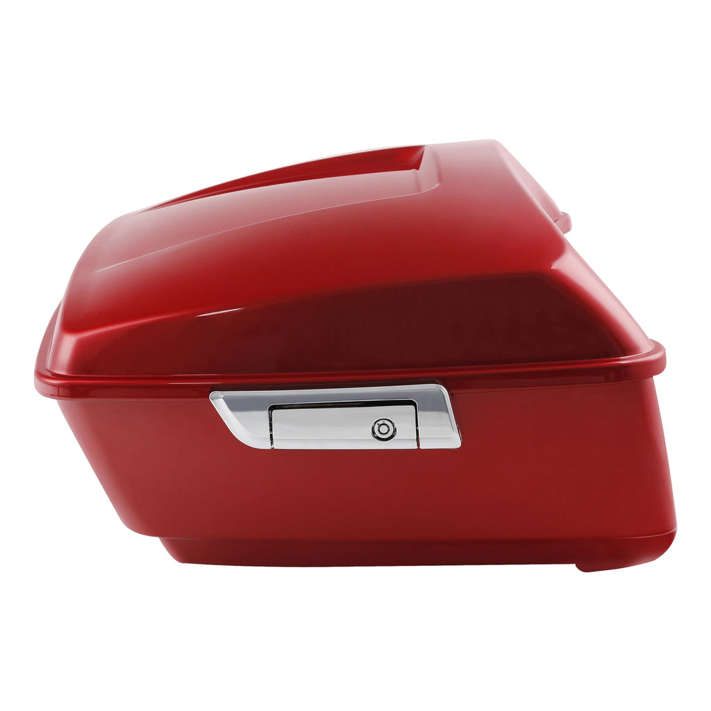 13.7" King Trunk for Harley Touring Street Glide (2014–2024) Wicked Red