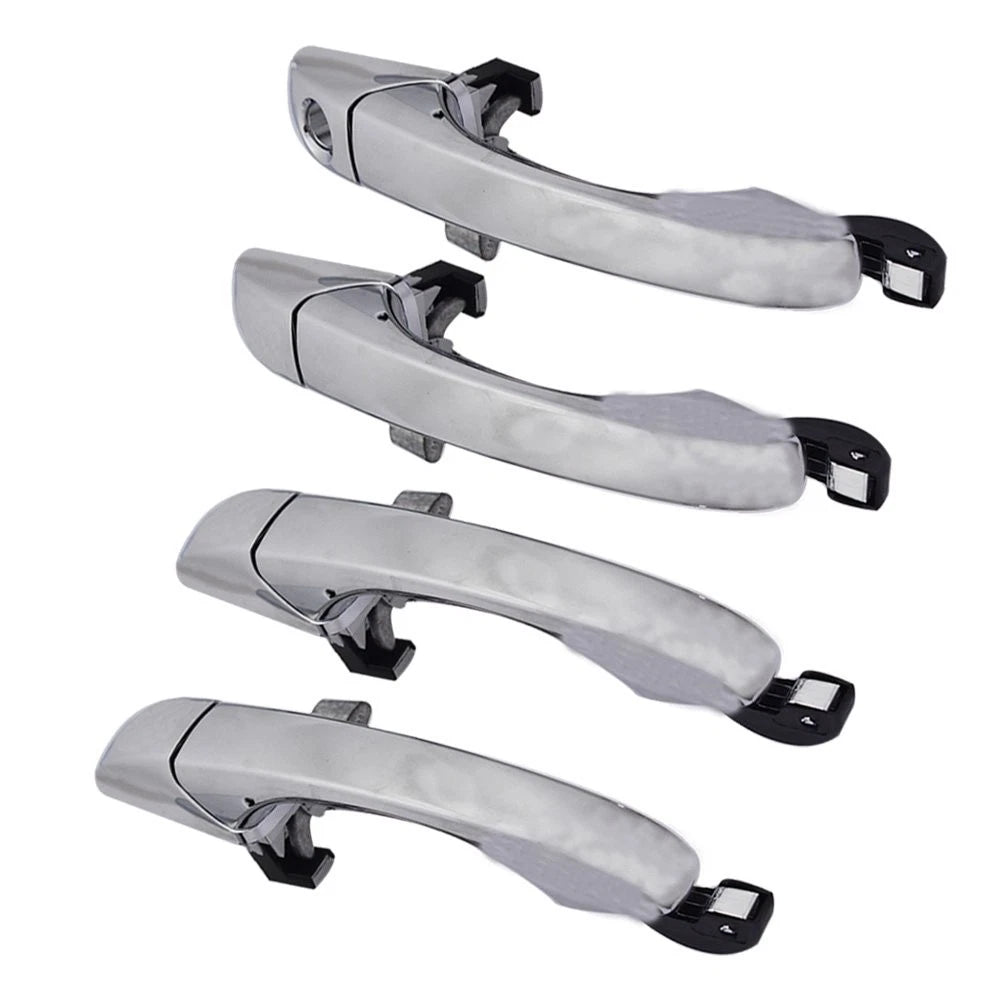 Set of 4 Chrome Exterior Door Handles for Chrysler 300 300C (2005–2010)