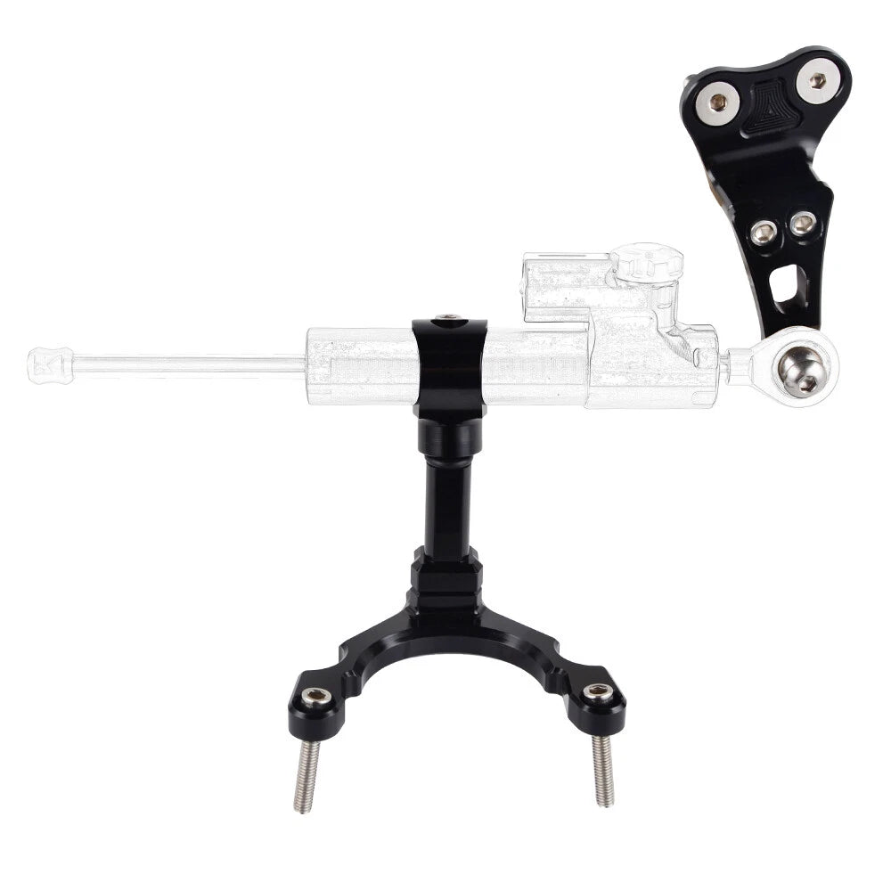 CNC Billet Steering Damper Bracket Kit for Kawasaki Z900 (2017–2020)