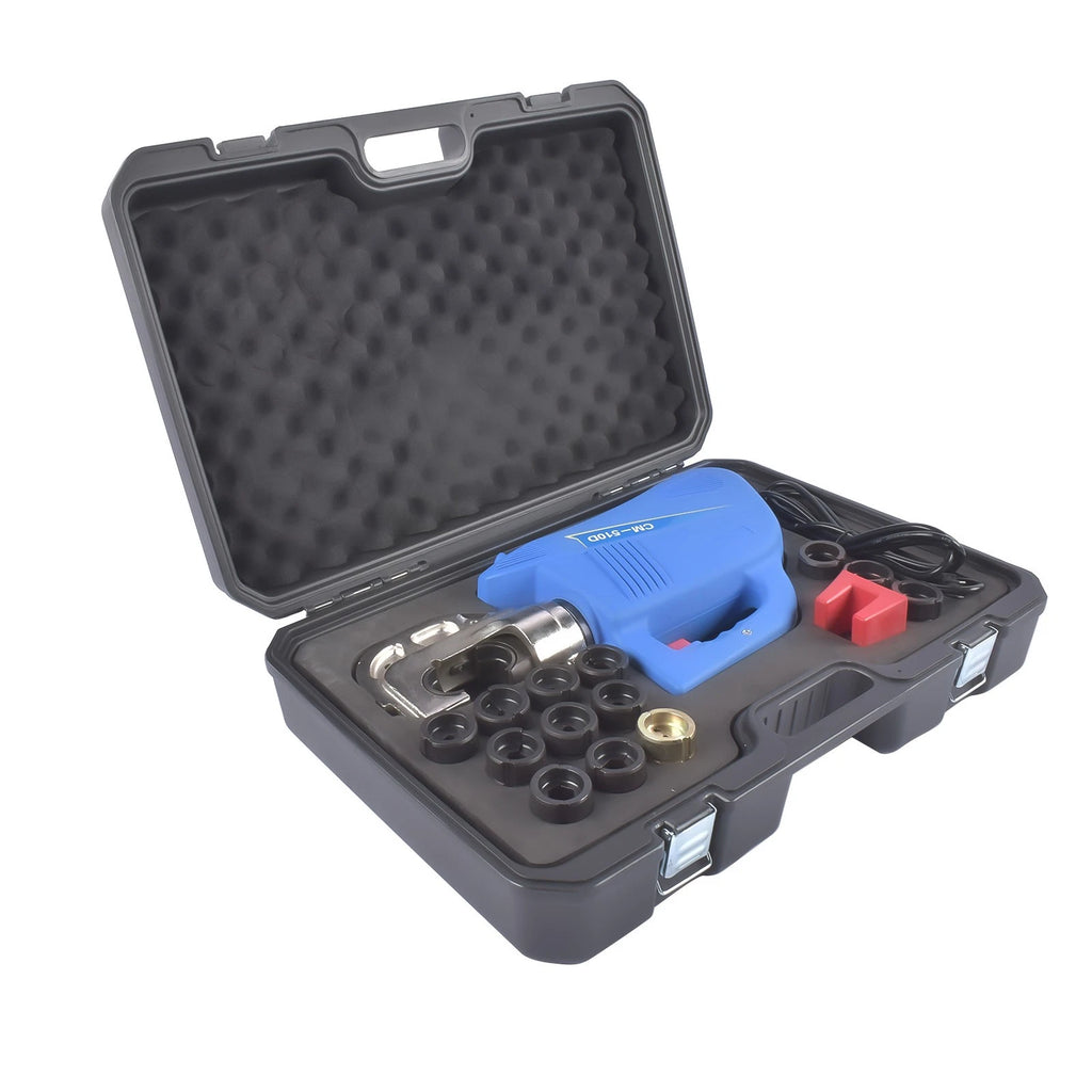 Hydraulic Cable Lug Crimper Pliers for 9AWG to 600MCM (110V)
