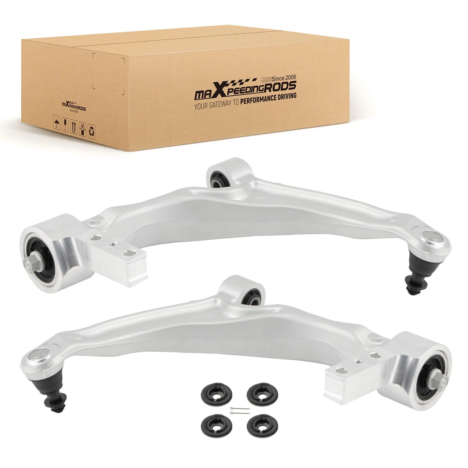 Front Lower Control Arms w/ Ball Joints for Honda Pilot (2009–2015)