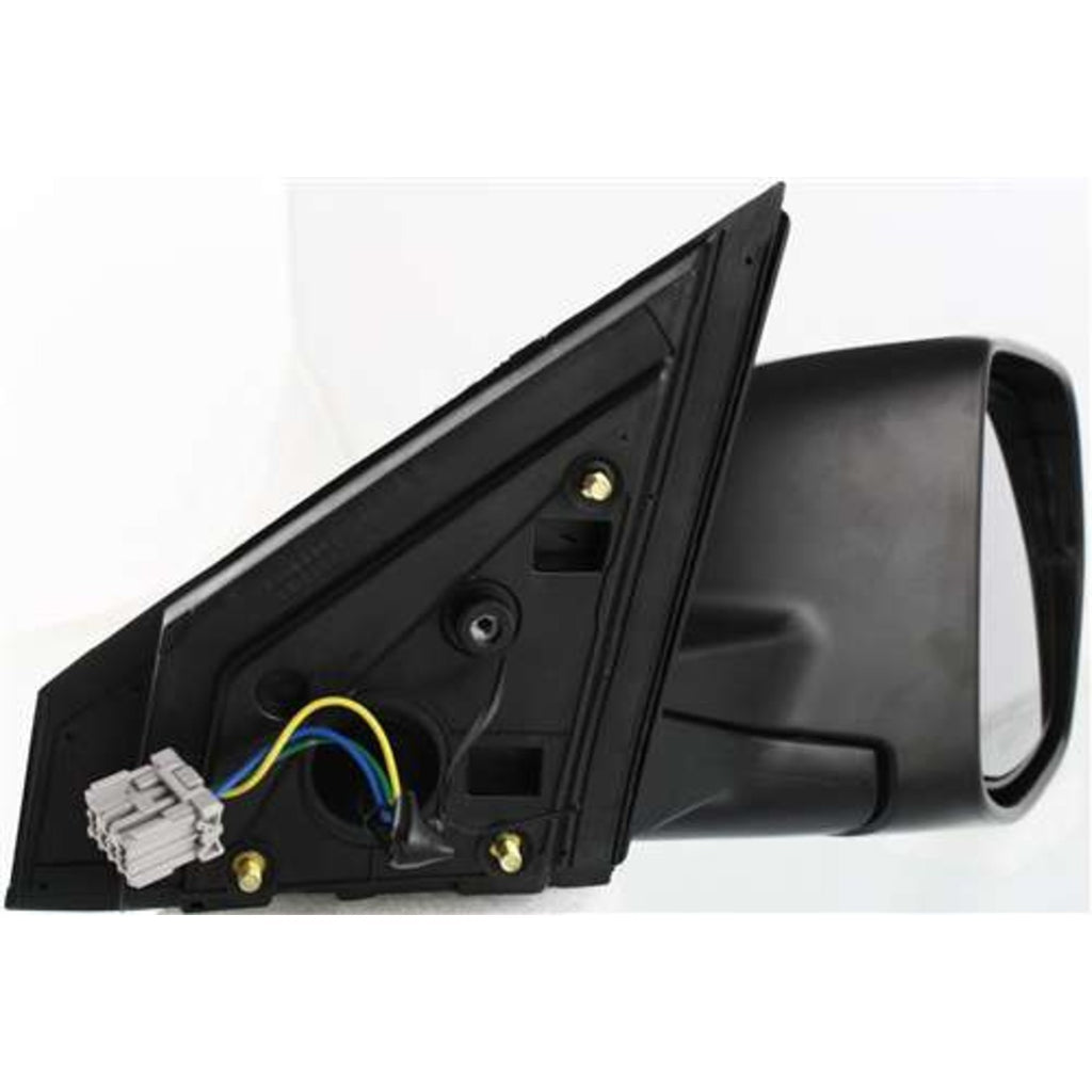 Power Glass Mirror for Honda CR-V (2007–2011) Textured Black Passenger Side