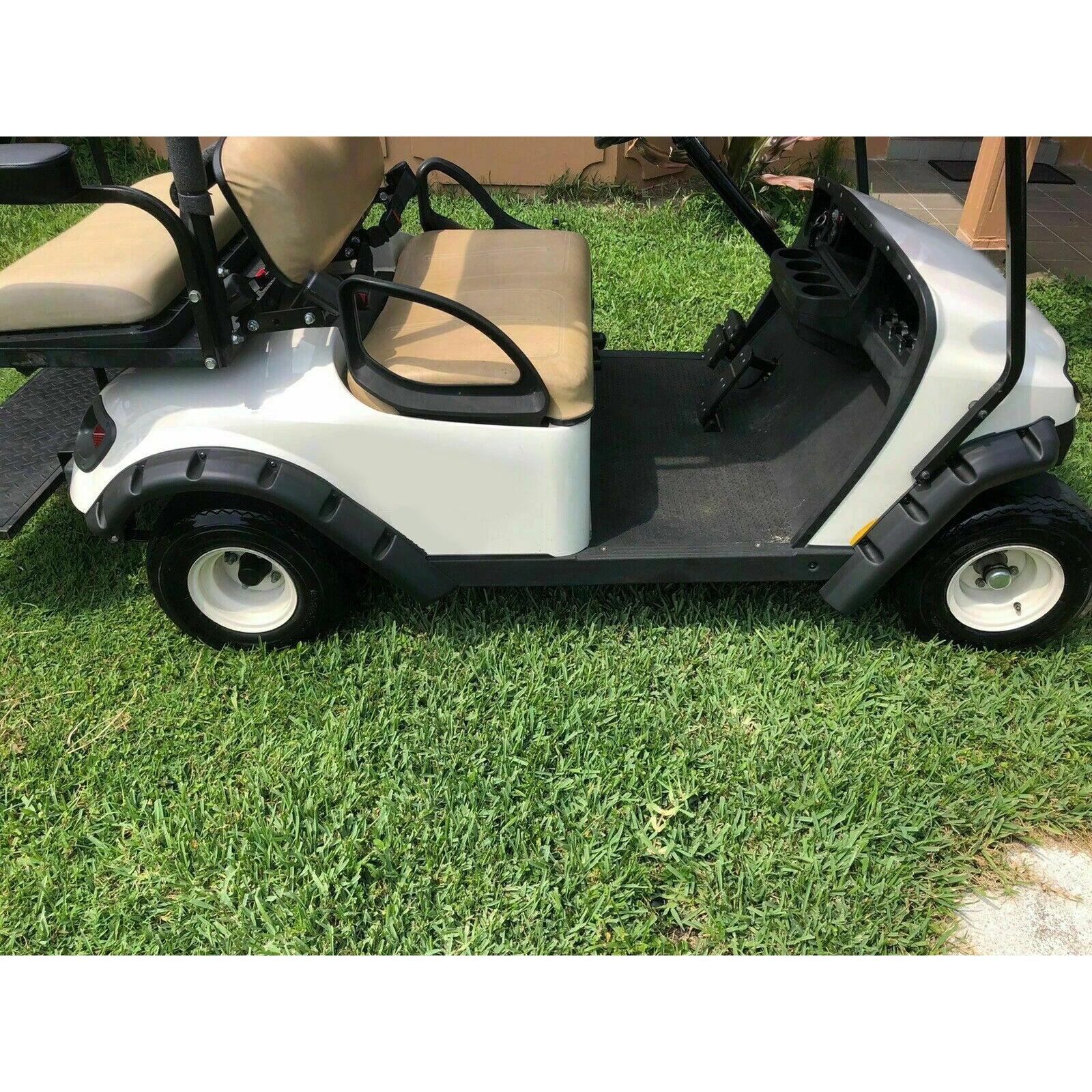 Set of 4 Fender Flares for EZGO TXT (1994–2013) - Steel Hardware Included