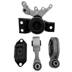 Set of 4 Engine Motor & Trans Mounts for Nissan Sentra (2013–2017)