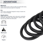 Set of 5 Oil Seal Rotary Shaft Seal Nitrile Rubber 92x110x10mm
