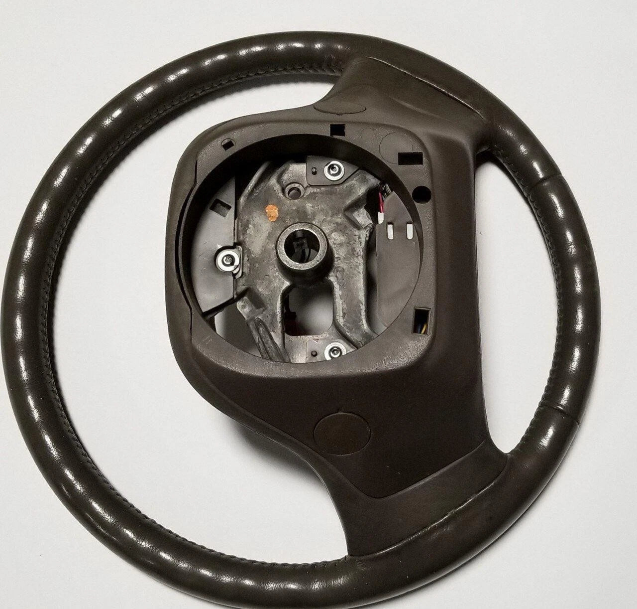 Steering Wheel for Lincoln Continental (1998–2002) Brown with Radio Climate