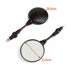 Rearview Mirrors for Yamaha XT350 TT600 TW225 TDR250 GB T9 (1985–2000)