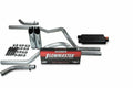 Dual Exhaust Kit for Chevy GMC 1500 (2019–2025) 2.5" Flowmaster Slash Tip