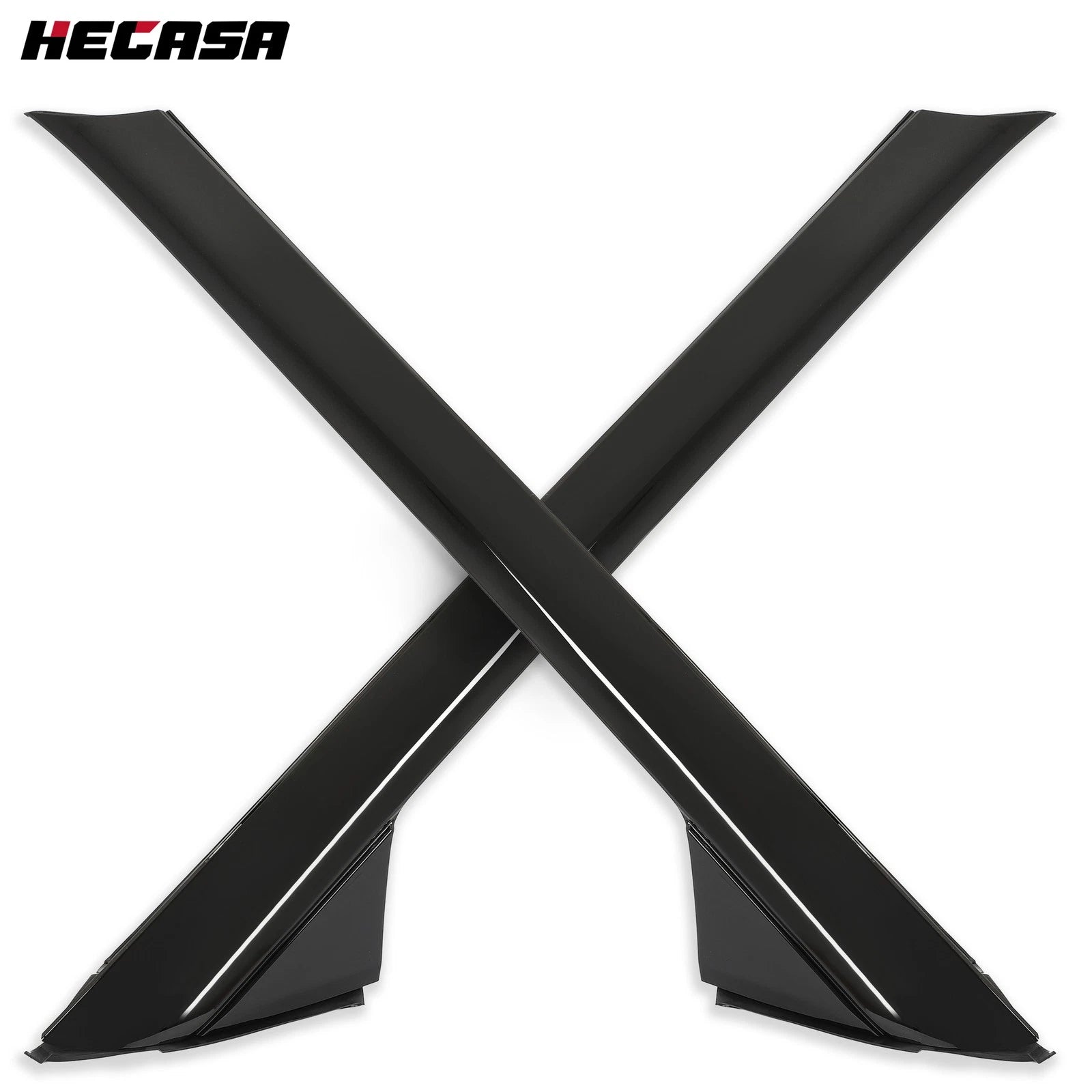 Set of 2 Windshield A-Pillar Molding Trim for Ford Explorer (2011–2019)