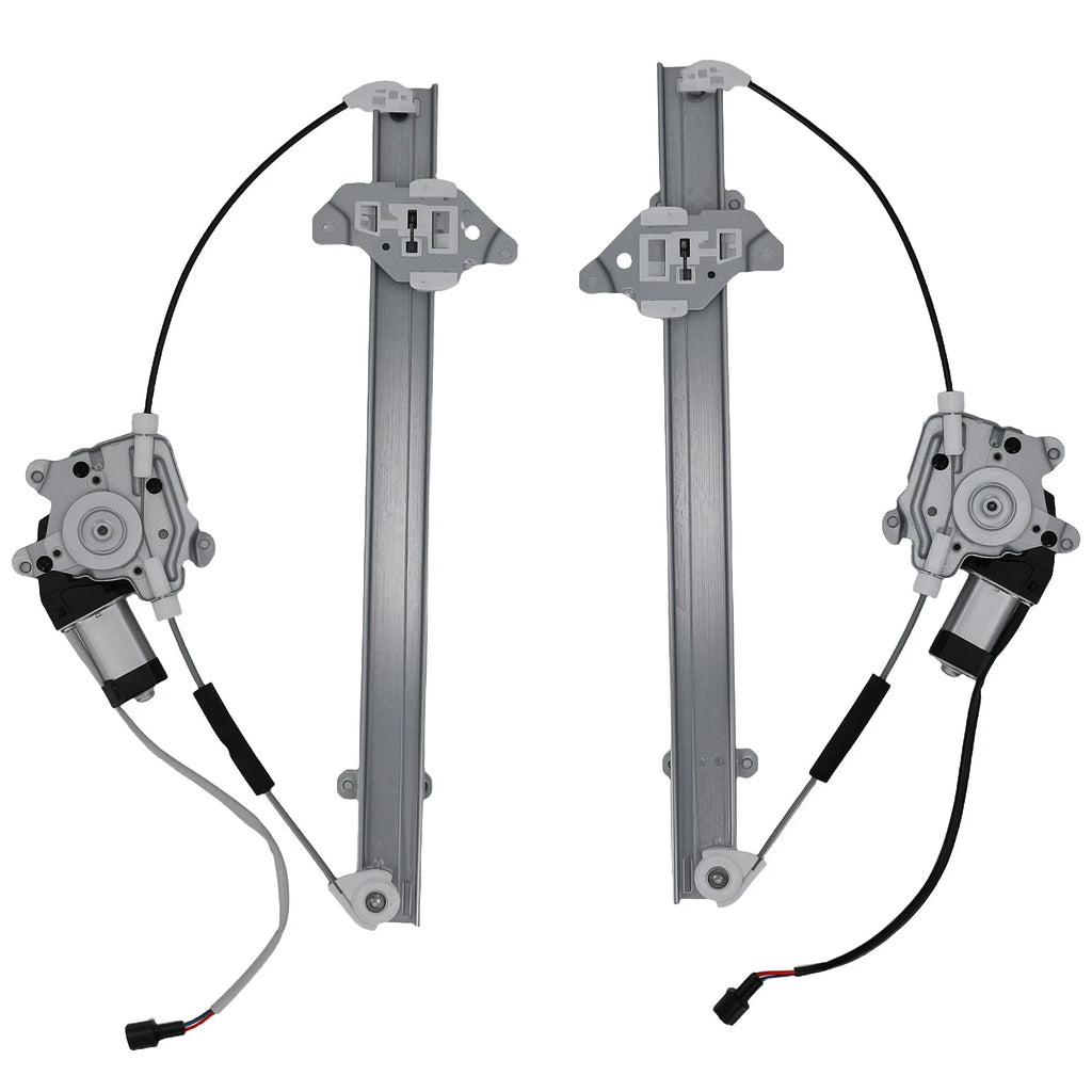 2X Front Window Regulator & Motor Assembly for Nissan Frontier Xterra (2005–2021)
