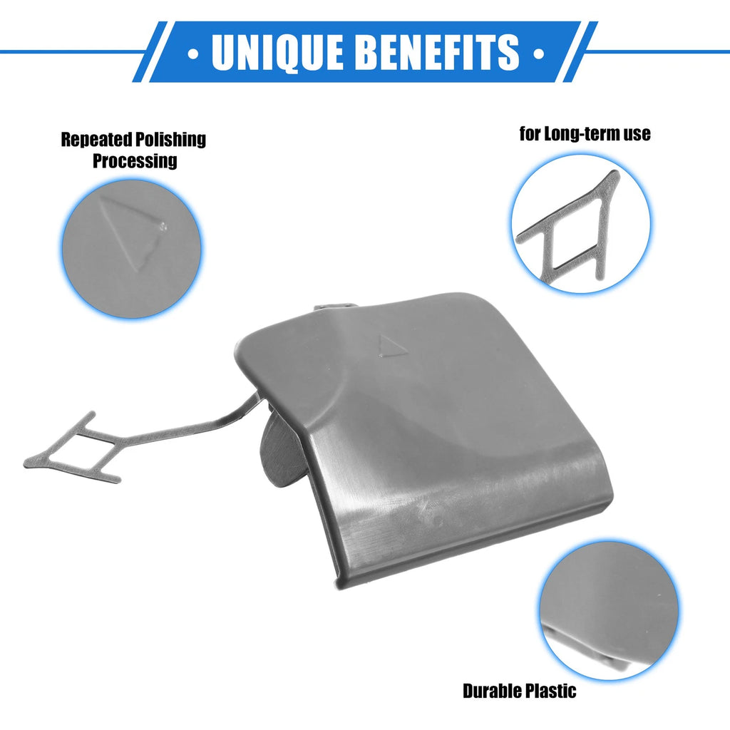Tow Hook Eye Cover Cap for BMW X3 G08 (2018–2020) NO.51127498525 Gray
