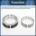 Main Bearing Set for Hyundai Accent (1995-2011) - 10 Pieces