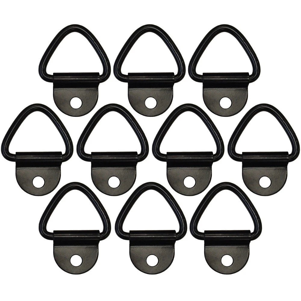 10 D Ring Tie Down for Truck Trailer Motorcycle ATV (2,400# Capacity)