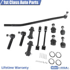 11pc Front Suspension Steering Kit for Ford F-350 (1992-1997)