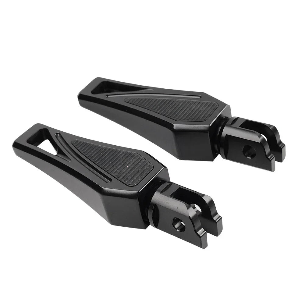 Mini Front Foot Pegs for Harley Softail Street Bob (2018-2023) Black