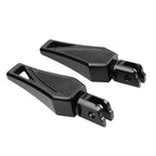 Mini Front Foot Pegs for Harley Softail Street Bob (2018-2023) Black