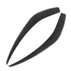 Carbon Fiber Black Front Bumper Side Air Vent Trims for Benz A Class (13-15)