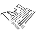 Powder Coated Roof Rack for Jeep Wrangler JK (2007–2018) 2 Door 350LBS Steel