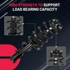 Front Strut, Rear Shock & Sway Bar for Dodge Grand Caravan (2008-2020)