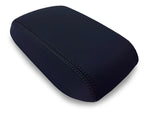 Center Console Lid Armrest Cover for Subaru Forester (2009–2018) Black PVC Leather