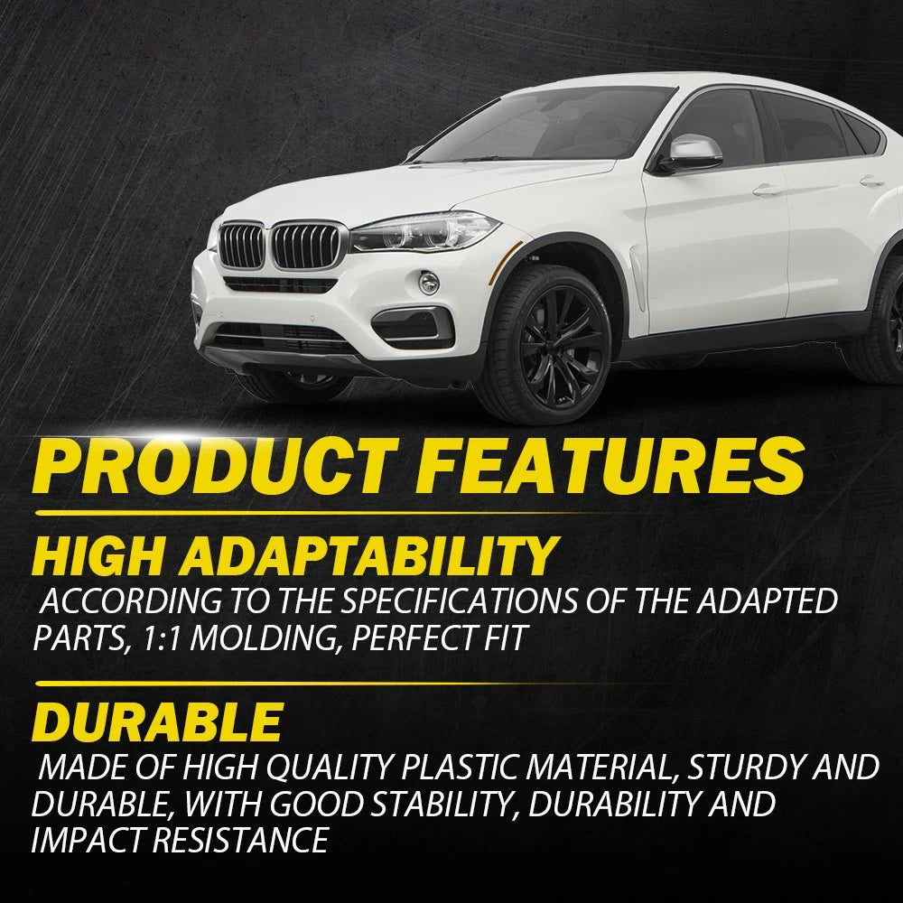 3X Beige Interior Door Pull Handle Trim for BMW X5 X6 (2014-2019)