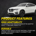 3X Beige Interior Door Pull Handle Trim for BMW X5 X6 (2014-2019)