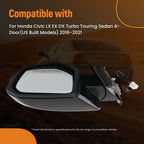 Heated Power Mirror Right for Honda Civic Sedan (2016–2021) 76208TBCA02ZA