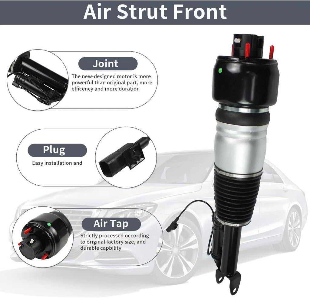 Left Front Air Suspension Strut A2113205513 for Mercedes E320 E500 E550 CLS500 (2003–2009)